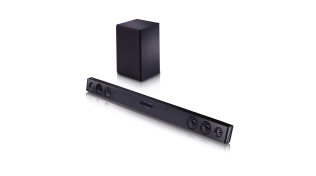 LG 2.1ch 300w Sound Bar SQC2 with Wireless Subwoofer and Bluetooth