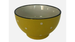 Gourmand Stoneware Bowl 700 Milliliter Yellow