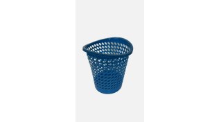 Kaleido Waste Basket 7 Litre, Blue
