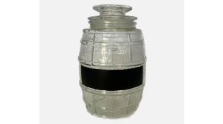 Gourmand Canister with Blackboard 1.8 Litre, Transparent
