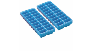 Kaleido 2 Piece Ice Cube Trays, Blue