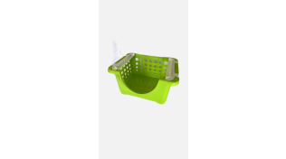 Kaleido Stackable Utility Basket, Lime