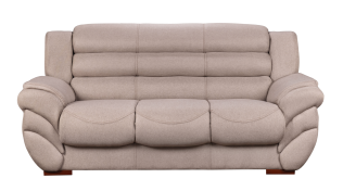 Abby 3 Seater Couch, Beige