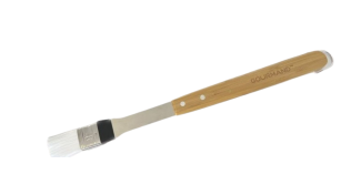 Gourmand Basting Brush with Bamboo Handle, Stainless Steel