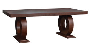 Knight Dining Table MK5, Brown.