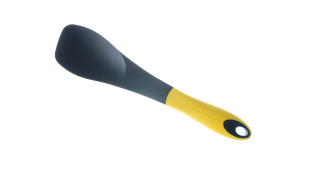 Gourmand TPR Nylon Spoon with Hook, Yellow