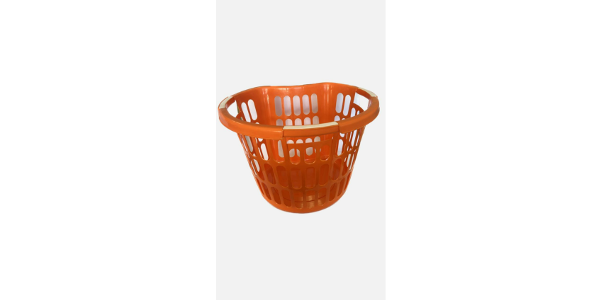 Kaleido Laundry Basket 36 Litre, Orange