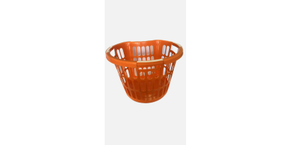 Kaleido Laundry Basket 36 Litre, Orange
